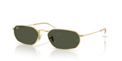 Ray-Ban RB3947 Polished Arista Gold/Green 57 mm Sunglasses RB3947 001/31 57-18