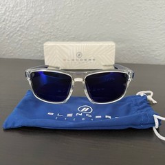 NEW Blenders Eyewear Cobra Clear Water Polarized Blue / Clear Sunglasses BE6104