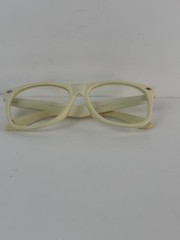 Ray Ban RB2141 Wayfarer Glasses Ivory Off White Vintage Bausch Lomb Made in USA