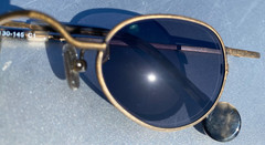 Vintage Oval Sunglasses- PB8010 Unknown Brand