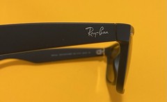 Ray-Ban New Wayfarer RB2132 Sunglasses Matte Black FRAME READ DESCRIPTION