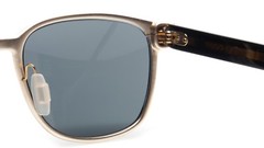 NEW HUGO BOSS 0110/S 7XBGW PALE GOLD BLACK SUNGLASSES 55-19-145 B44mm Italy