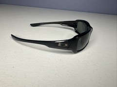 Oakley Wrap Sunglasses Black FRAMES ONLY Made in USA Size 4+1² Vintage