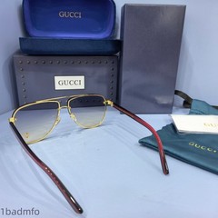 Gucci GG1418S retro gold frame aviator sunglasses 64-12-145