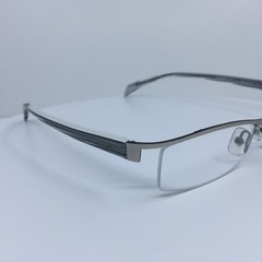 NEW Vintage MIKLI ML 0856 0020 Eyeglasses ML 0856 C. 0020 Silver & Grey 54-16mm
