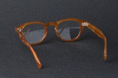 Johnny Depp glasses men’s blonde acetate eyeglasses frame women’s gold eyewear