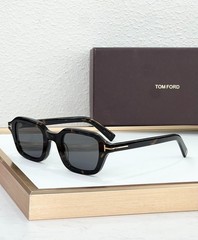 Tom Ford TI21 Sunglasses Havana Grey 46mm With New Case