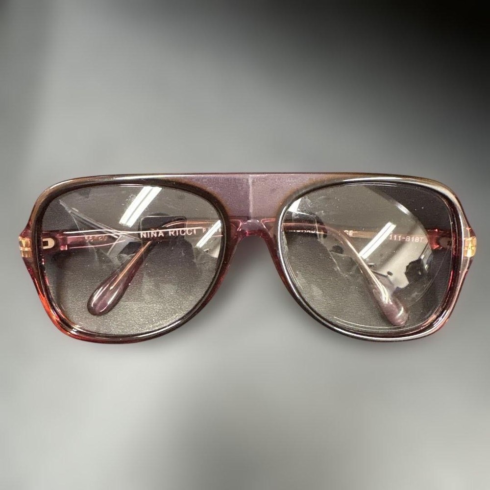 Nina Ricci Brown Sunglasses 111-B18T Women