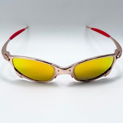 Oakley Juliet X-Metal Rose Gold Ruby Iridium Sunglasses Vintage Rare
