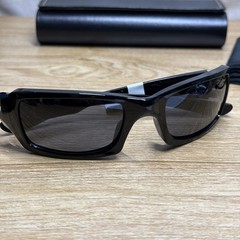 Authentic Oakley Sunglasses Fives Squared Black With Grey Lenses 009238-04 54/20
