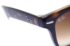Ray-Ban FOLDING WAYFARER Mens Womens Sunglasses RB4105 710/51 54mm BROWN HAVANA