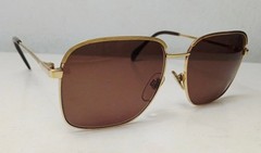 1970’s MENRAD sunglasses made in Germany gold GEP square eyewear pilot