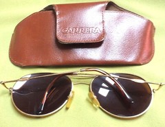 Authentic Vintage Carrera 5521 58-16 Men’s Aviator Sunglasses in Made in Austria