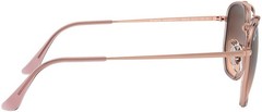Ray-Ban 0Rb3648M The Marshal Ii Irregular Sunglasses – Copper / Pink Gradient