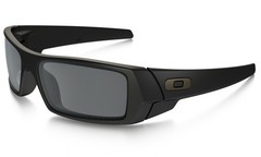 Oakley Gas Can Polarized Matte Black/Black Iridium Gradient Sunglasses – Matte