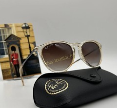 *New* RB4171 Ray-Ban Erika Polarized Sunglasses Brown Gradient UV Protection54mm