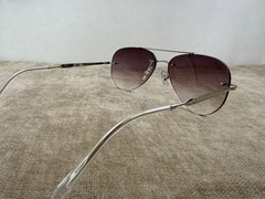 Ray-Ban RB3791 Square Sunglasses, Gold Frame, brown Mirror Glass Lens