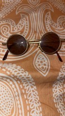 Vintage Bolle PCM with a gold metal frame With Dark Brown Lens
