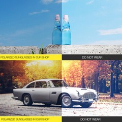Polarized Sports Sunglasses for Men Women Fishing Driving Wraparound Sun Glasses