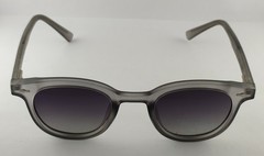 Montblanc Full Rim Sunglasses | Gray Frame | 100% UV Protected Black Lenses