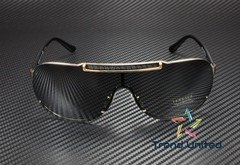 VERSACE VE2140 100287 Gold Gray 40 mm Men’s Sunglasses