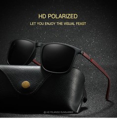 Men Polarized Sports Sunglasses Square Lightweight UV400 Outdoor Eyewear