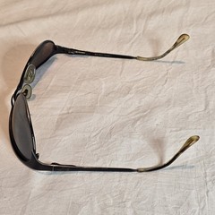 Maui Jim Mariner MJ 157 2M Matte Black Metal Frame, Made In ITALY, NEEDS REFURB