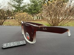 Ray-Ban RB4165 Sunglasses Gradient Frame Polarized Brown Lens