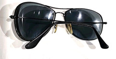Ray Ban RB3362 Cockpit 002 No Lenses Black Metal Sunglasses Frame Only 59-14
