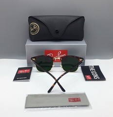 HOT SILVER MIRROR RB3016 RAY-BAN CLUBMASTER SUNGLASSES TR-7259