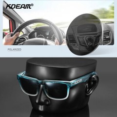 KDEAM Square Polarized Sunglasses Men’s Women Sports Driving UV400 Shade Glasses