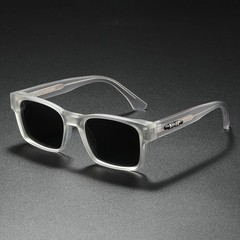 Quality Square Polarized Sunglasses Men Metal Core UV400 Unisex Sun Glasses Trav