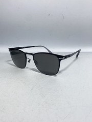 MYKITA No1 Sun Riccardo Square Sunglasses Black Stainless Steel COL286