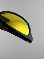 Oakley Frogskins Mix Matte Black Fire Iridium OO9428-1255 Stainless Steel Stems