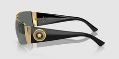VERSACE VE2163 100281 Gold Polarized Grey 63 mm Men’s Sunglasses