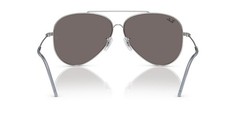 Ray-Ban Reverse Aviator RBR0101S Silver Frame Light Blue Mirror lens 003/GA