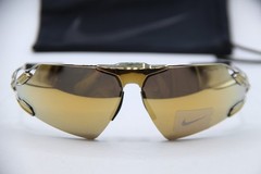 NEW NIKE ZEUS EDGE EV 24030 700 GOLD MIRRORED AUTHENTIC FRAMES SUNGLASSES 76-15