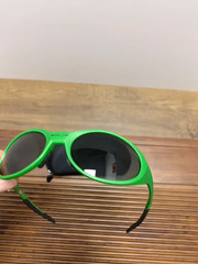 Oakley GDLP eye jacket redux sunglasses green frame black lens