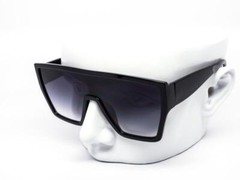 RETRO SHADES DESIGNER RECTANGULAR STYLE LARGE MODERN BLUE MIRROR LENS LUXURY