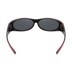 Polarized Sunglasses Medium Fit Over Glasses Rectangular OTG Frame Anti-Glare