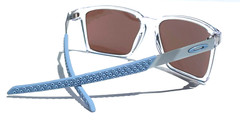 NEW Oakley EXCHANGE SUN Clear POLARIZED PRIZM H2O Blue Lens Sunglass 9483-03