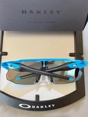 New Oakley Sunglasses Radar EV Advancer Polished Blue Frames Blue Lens Sporty