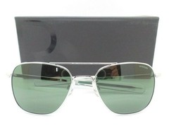 RANDOLPH ENGINEERING AVIATOR BRIGHT CHROME AGX BAYONET USA SUNGLASSES AF126 58MM