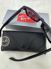 NEW Ray-Ban Justin Classic Grey Polarized Sunglasses RB4165 622/T3 54-16mm