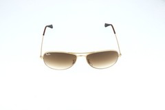 Ray-Ban Cock-pit Polished Air Gold Rect Sunglasses RB 3362 001/51 56-14-135 B:45