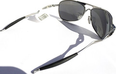 NEW* Oakley Crosshair LEAD POLARIZED PRIZM BLACK Iridium Sunglass 4060-22