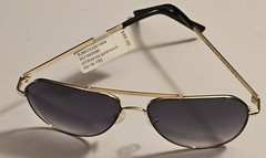 SEAN JOHN SJMOS3001 AVIATOR STYLE MENS GOLD 59-16-150 DESIGNER NWT