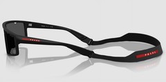 PRADA LINEA ROSSA PS A03S 1BO5S0 Matte Black Dark Grey 41 mm Men’s Sunglasses