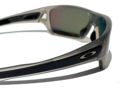 NEW Oakley TURBINE ROTOR Matte Grey POLARIZED Galaxy Ruby Lens Sunglass 9307