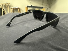 Men’s Wyatt Polarized Sunglasses – Black Square Sunglasses #555